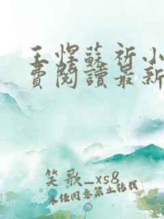王悍苏祈小说免费阅读最新章节无弹窗