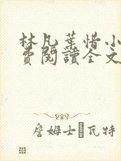 林凡叶惜小说免费阅读全文最新章节