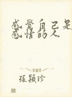 感觉自己是没有感情的人