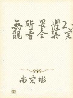 无所畏惧2免费观看全集完整版高清