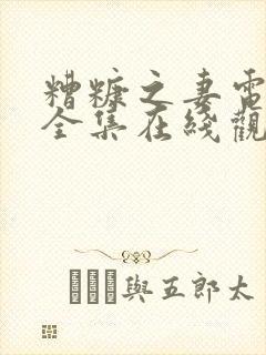 糟糠之妻电视剧全集在线观看