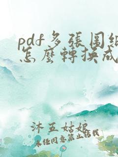 pdf多张图纸怎么转换成cad图纸