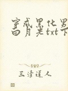 穿成黑化男主的白月光txt下载