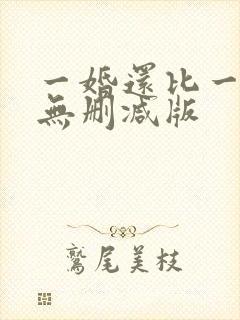 一婚还比一婚高无删减版