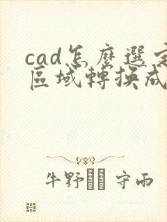 cad怎么选定区域转换成pdf格式