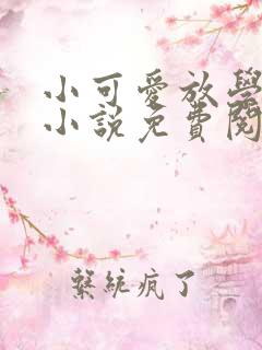 小可爱放学别走小说免费阅读全文