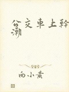 公交车上干到高潮