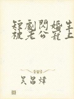短剧闪婚生子后被老公宠上天