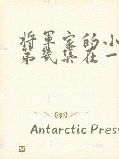 将军家的小娘子第几集在一起