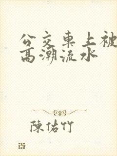 公交车上被插到高潮流水