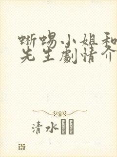 蜥蜴小姐和乌鸦先生剧情介绍