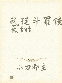 我从斗罗镜像诸天txt