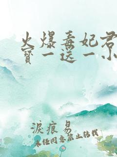火爆毒妃君少萌宝一送一小说免费阅读