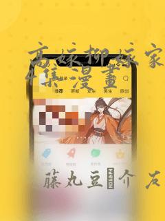 高嫁柳嫁家1-4集漫画