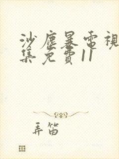 沙尘暴电视剧全集免费11