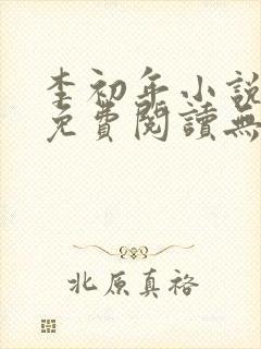 李初年小说全文免费阅读无弹窗