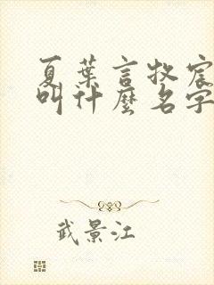 夏叶言牧宸短剧叫什么名字