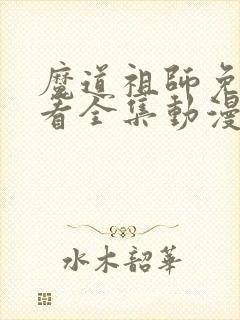 魔道祖师免费观看全集动漫完整版