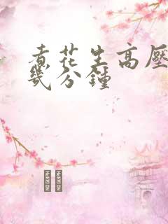 煮花生高压锅压几分钟