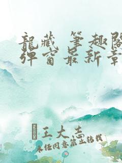 龙藏 笔趣阁无弹窗最新章节