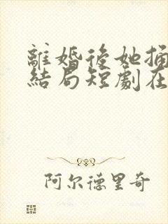 离婚后她捅破天结局短剧在线观看