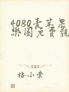 4080青苹果乐园免费观看电视剧高清