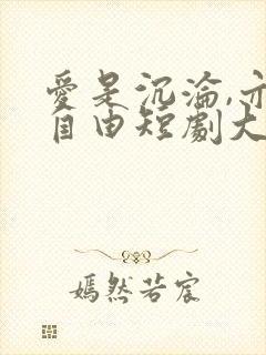 爱是沉沦,亦是自由短剧大结局