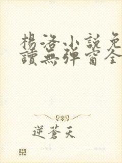 杨洛小说免费阅读无弹窗全文