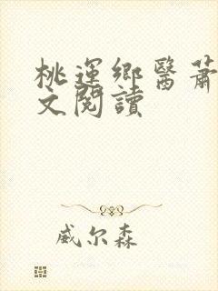 桃运乡医萧阳全文阅读