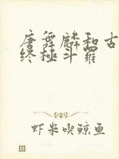 唐舞麟和古月娜终极斗罗
