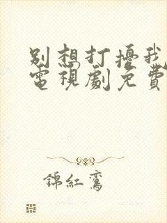 别想打扰我学生电视剧免费观看