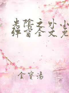 光阴之外小说无弹窗全文免费阅读