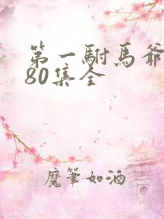第一驸马爷短剧80集全
