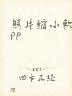 照片缩小软件app