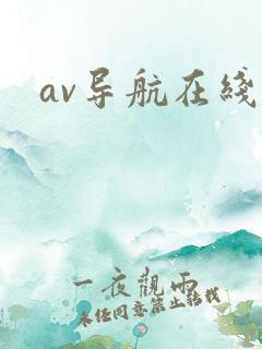 av导航在线看