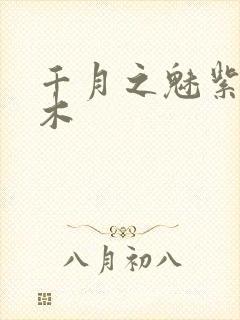 千月之魅紫色树木