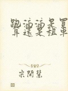 跑滴滴是买车划算还是租车划算