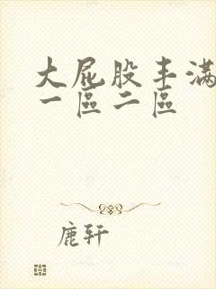 大屁股丰满少妇一区二区