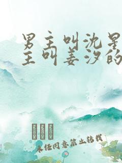 男主叫沈星回女主叫姜汐的小说
