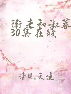 卫老和淑蓉1～30集在线