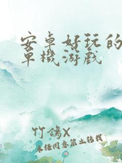 安卓好玩的大型单机游戏