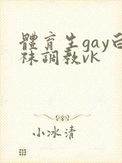 体育生gay白袜调教vk