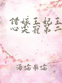错嫁王妃王爷的心尖宠第二季