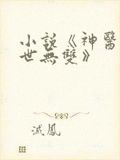 小说《神医嫡妃世无双》