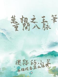 万相之王笔趣阁 重开八脉