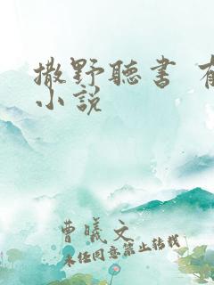 撒野听书 有声小说