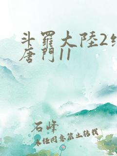 斗罗大陆2绝世唐门11