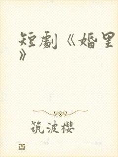 短剧《婚里婚外》