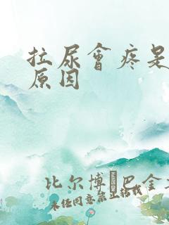 拉尿会疼是什么原因