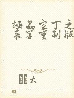 极品家丁之远方来客重制版小说